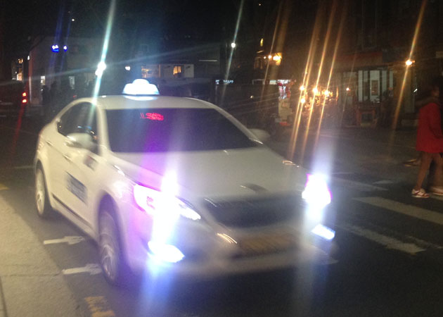 韓国のタクシー