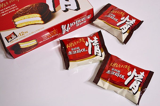 韓国で人気のおやつ「チョコパイ情」おみやげにもいいかも？！